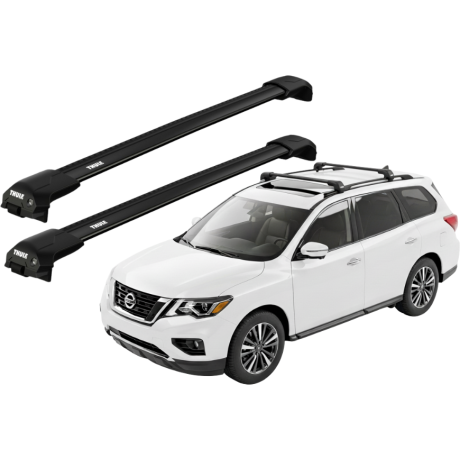 Barras THULE EDGE Flush para autos NISSAN Pathfinder (R52) desde 2013 negro