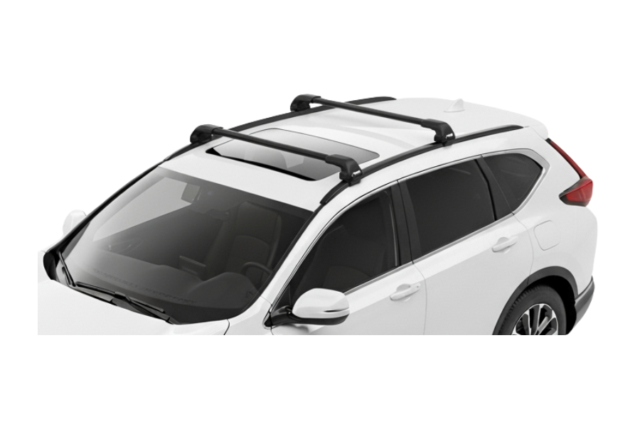Barras THULE EDGE Flush para autos HONDA CR-V desde 2019 - 2022 negro