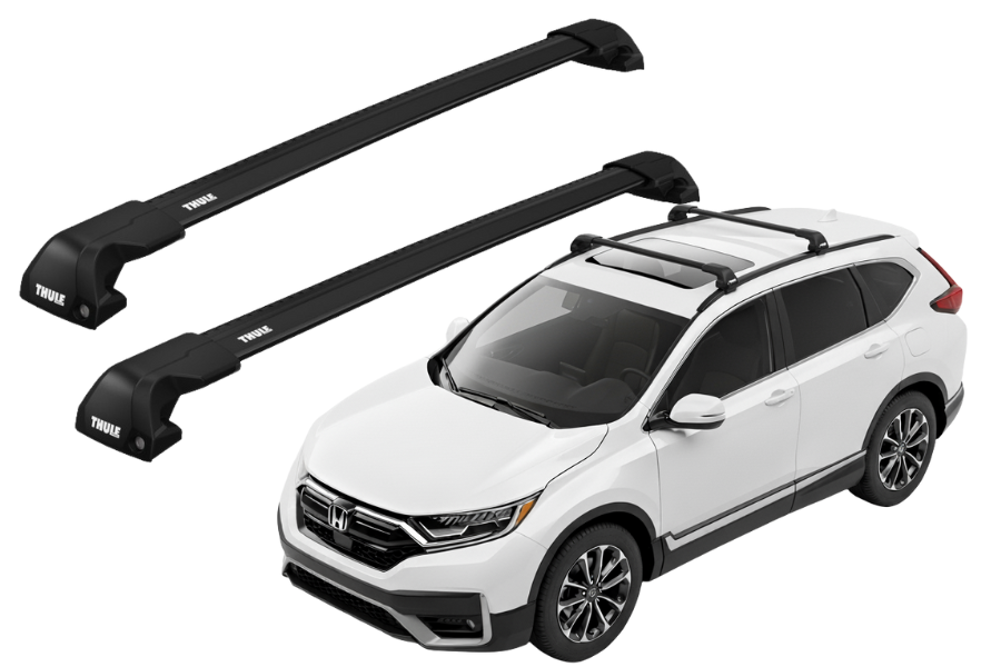Barras THULE EDGE Flush para autos HONDA CR-V desde 2019 - 2022 negro