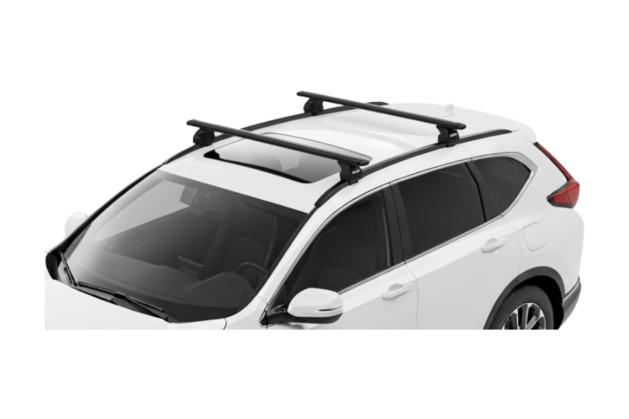Barras THULE EVO WingBar para autos HONDA CR-V desde 2019 - 2022 negro