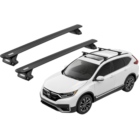 Barras THULE EVO WingBar para autos HONDA CR-V desde 2019 - 2022 negro