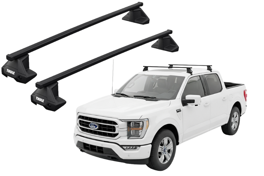 Barras THULE EVO SquareBar para camioneta FORD F-150 desde 2015 a 2020
