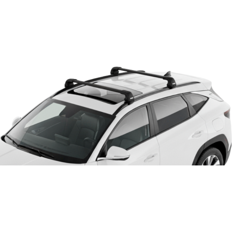 Barras THULE EDGE Flush para autos HYUNDAI Tucson desde 2021 negro