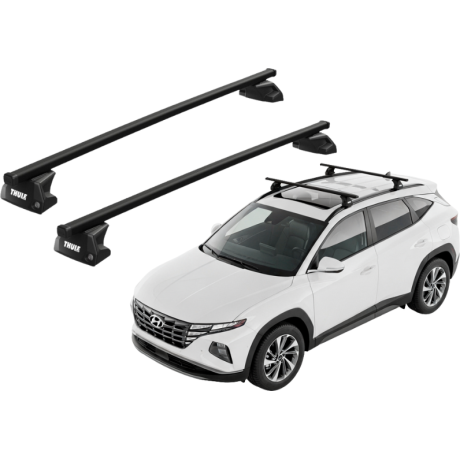 Barras THULE EVO SquareBar para autos HYUNDAI Tucson desde 2021