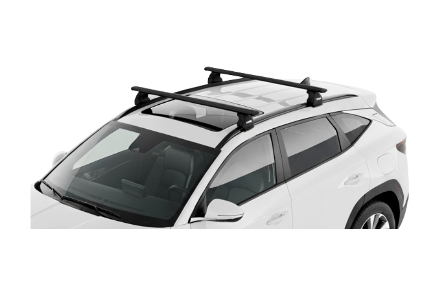 Barras THULE EVO WingBar para autos HYUNDAI Tucson desde 2021 negro