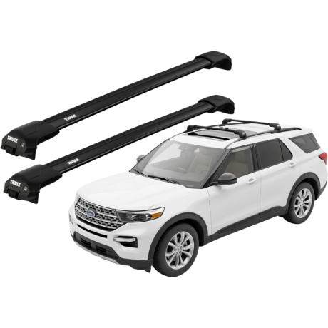 Barras THULE EDGE Flush para autos FORD Explorer desde 2020 negro