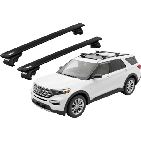 Barras THULE EVO WingBar para autos FORD Explorer desde 2020 negro