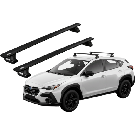 Barras THULE EVO WingBar para autos SUBARU Crosstrek desde 2023 negro