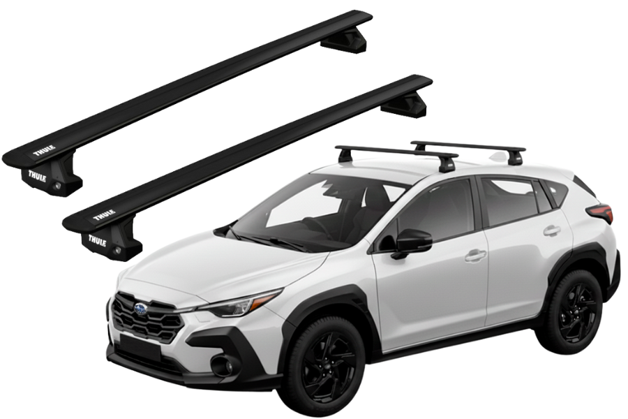 Barras THULE EVO WingBar para autos SUBARU Crosstrek desde 2023 negro