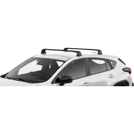 Barras THULE EDGE Flush para autos SUBARU Crosstrek desde 2023 negro
