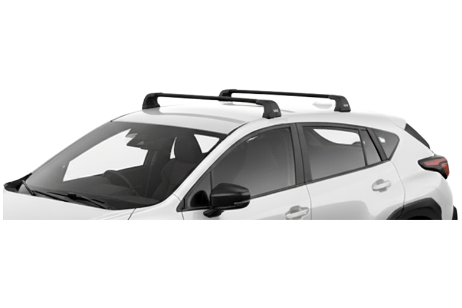Barras THULE EDGE Flush para autos SUBARU Crosstrek desde 2023 negro