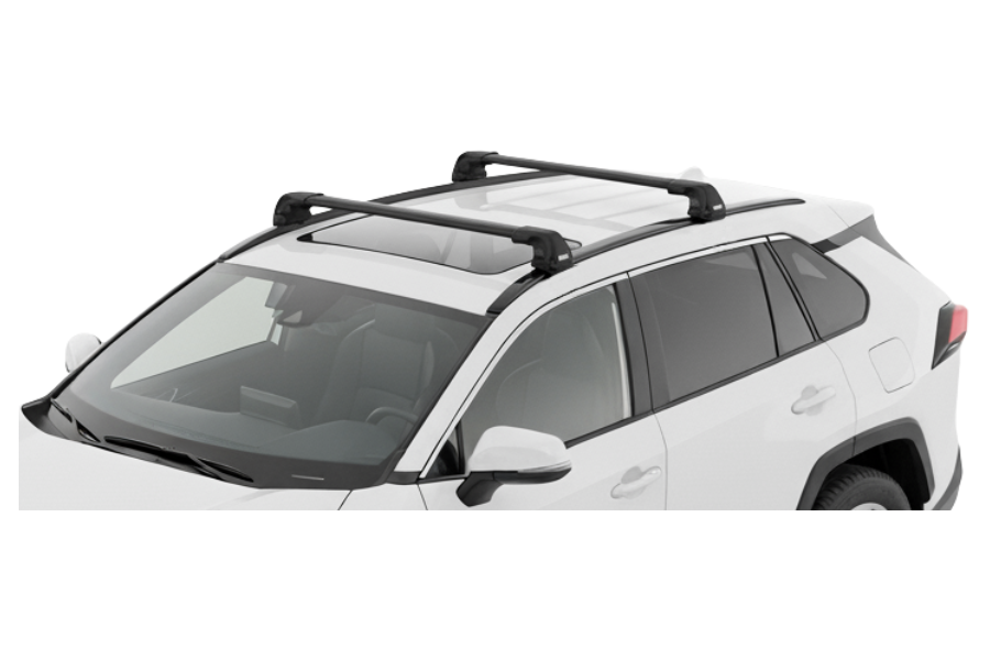 Barras THULE EDGE Flush para autos TOYOTA RAV 4 desde 2019 negro