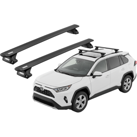 Barras THULE EVO WingBar para autos TOYOTA RAV 4 desde 2019 negro
