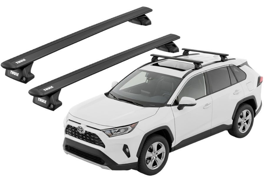 Barras THULE EVO WingBar para autos TOYOTA RAV 4 desde 2019 negro