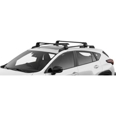 Barras THULE EDGE Flush para autos SUBARU Crosstrek desde 2023 negro