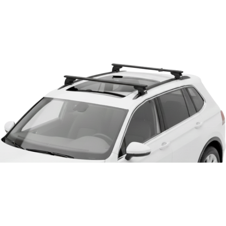 Barras THULE EVO WingBar para autos VOLKSWAGEN Tiguan desde 2024 negro