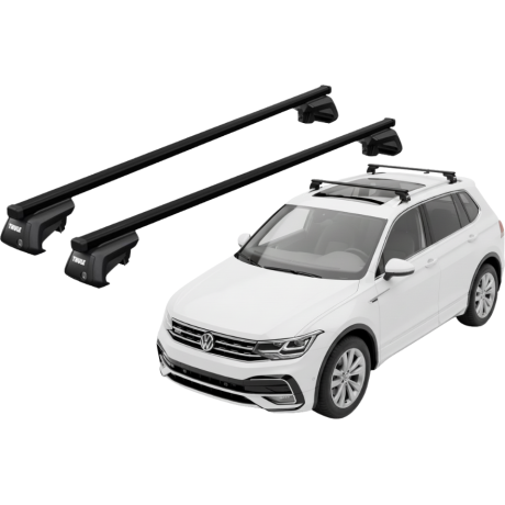 Barras THULE EVO SquareBar para autos VOLKSWAGEN Tiguan desde 2024