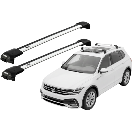 Barras THULE EDGE Flush para autos VOLKSWAGEN Tiguan desde 2024