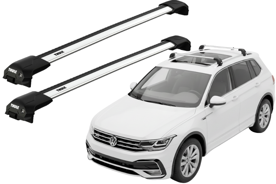 Barras THULE EDGE Flush para autos VOLKSWAGEN Tiguan desde 2024