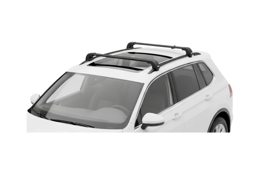 Barras THULE EDGE Flush para autos VOLKSWAGEN Tiguan desde 2024 negro