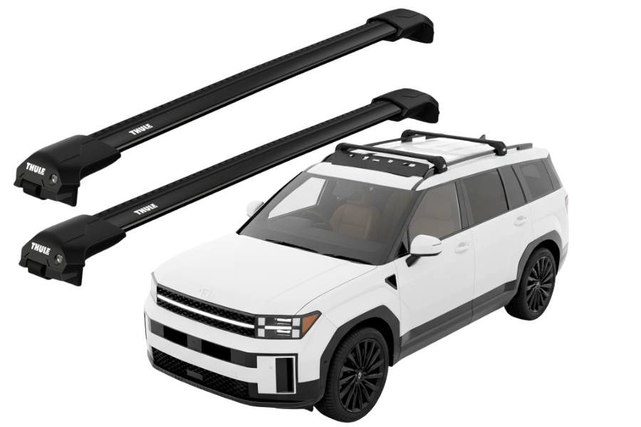 Barras THULE EDGE Flush para HYUNDAI SANTA FE desde 2024 negro