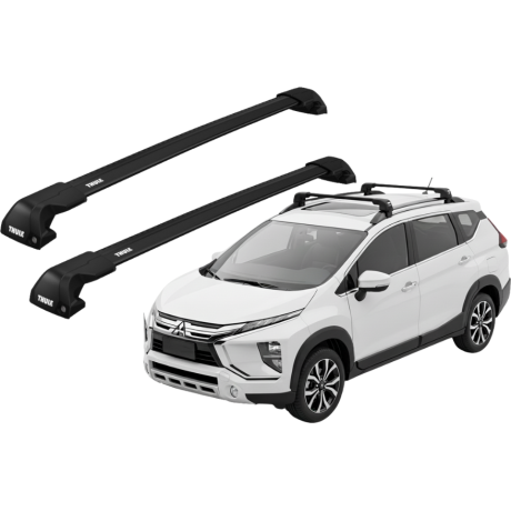 Barras THULE EDGE Flush para autos MITSUBISHI XPANDER CROSS desde 2019 - negro