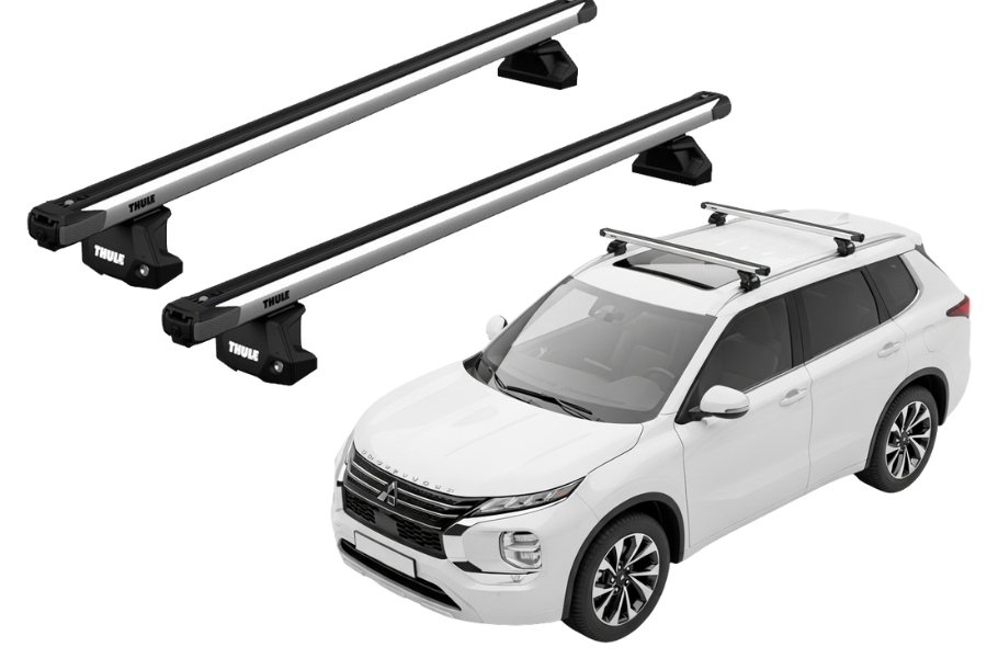 Barras Thule MITSUBISHI Outlander 22- RA / SlideBar EVO