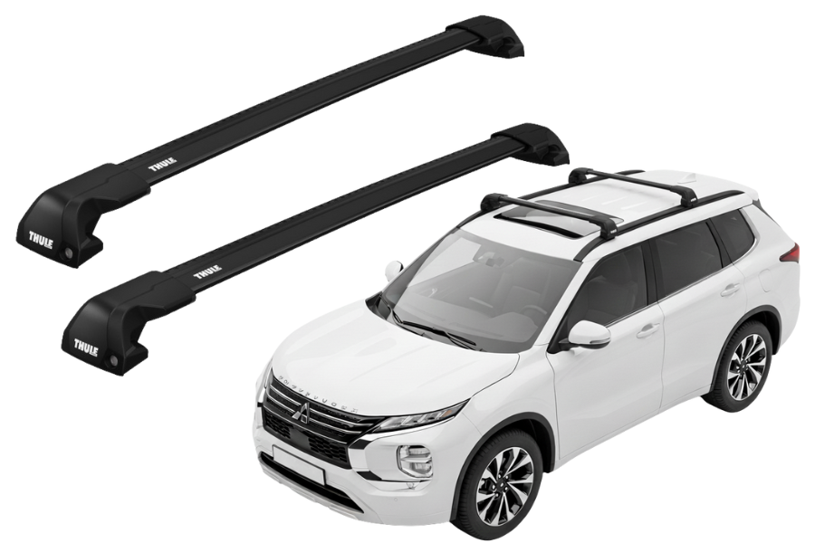 Barras Thule MITSUBISHI Outlander 22- RA / EDGE FLASH BLACK
