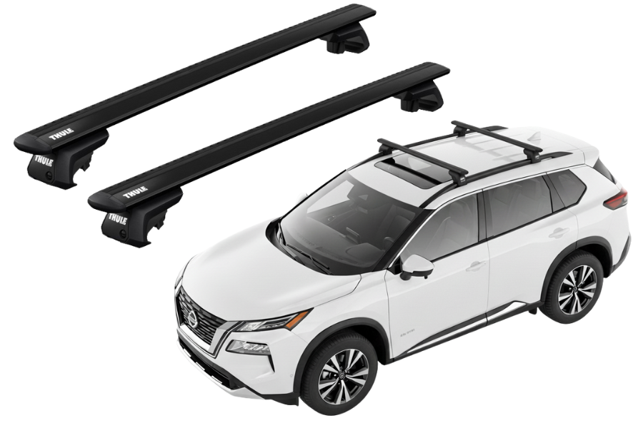 Barras THULE EVO WingBar para NISSAN Pathfinder desde 2022 negro