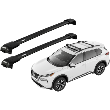 Barras THULE EDGE Flush para NISSAN Pathfinder desde 2022 negro