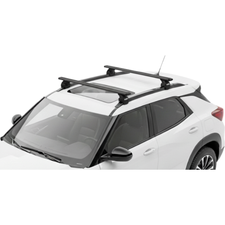 Barras THULE EVO WingBar para autos CHEVROLET Trailblazer desde 2021 a 2024 negro