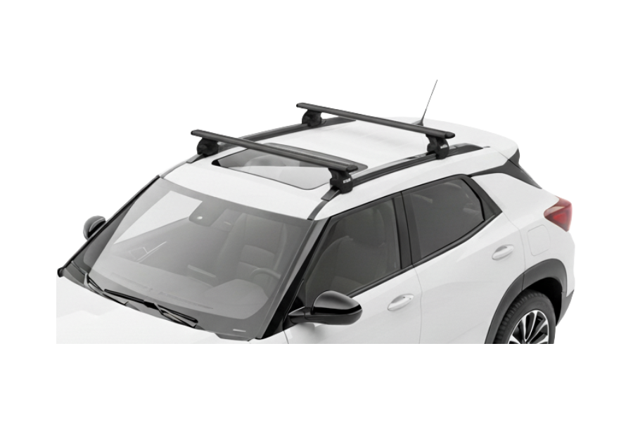 Barras THULE EVO WingBar para autos CHEVROLET Trailblazer desde 2021 a 2024 negro