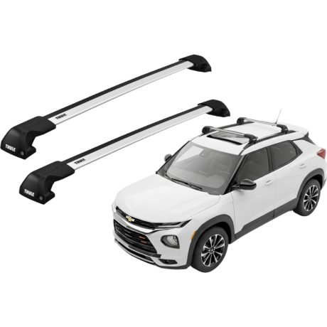 Barras THULE EDGE Flush para autos CHEVROLET Trailblazer desde 2021 a 2024