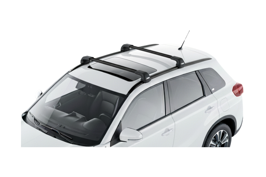 Barras THULE EDGE Flush para autos SUZUKI Vitara desde 2015 - 2023 negro
