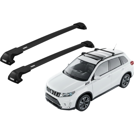 Barras THULE EDGE Flush para autos SUZUKI Vitara desde 2015 - 2023 negro