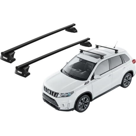 Barras THULE EVO SquareBar para autos SUZUKI Vitara desde 2015 - 2023