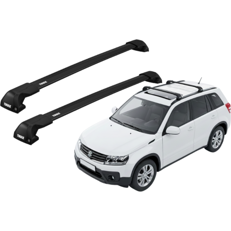 Barras THULE SquareBar para autos SUZUKI Grand Vitara 2005 a 2019
