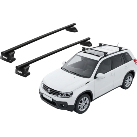 Barras THULE SquareBar para autos SUZUKI Grand Vitara 2005 a 2019