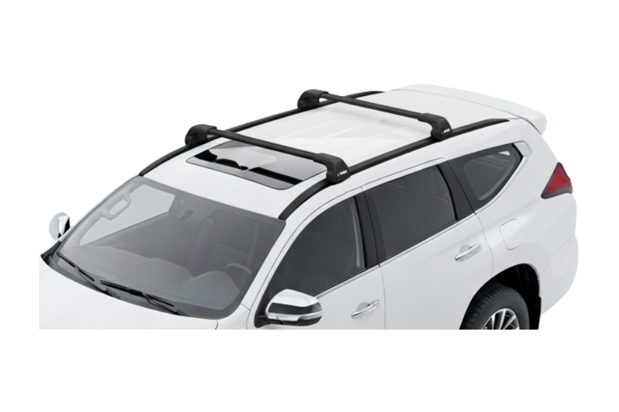 Barras THULE EDGE Flush para autos MITSUBISHI Montero Sport desde 2016 negro