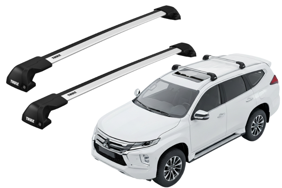 Barras THULE EDGE Flush para autos MITSUBISHI Montero Sport desde 2016