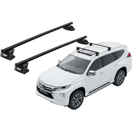 Barras THULE EVO SquareBar para autos MITSUBISHI Montero Sport desde 2016