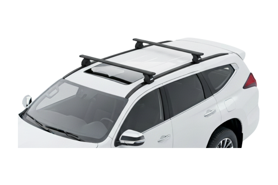 Barras THULE EVO WingBar para autos MITSUBISHI Montero Sport desde 2016 negro