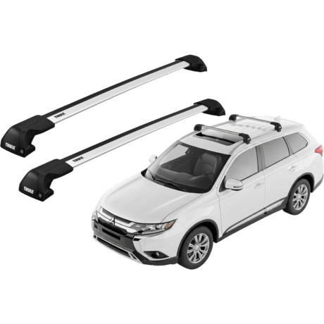 Barras THULE EDGE Flush para autos MITSUBISHI Outlander 2013 a 2021