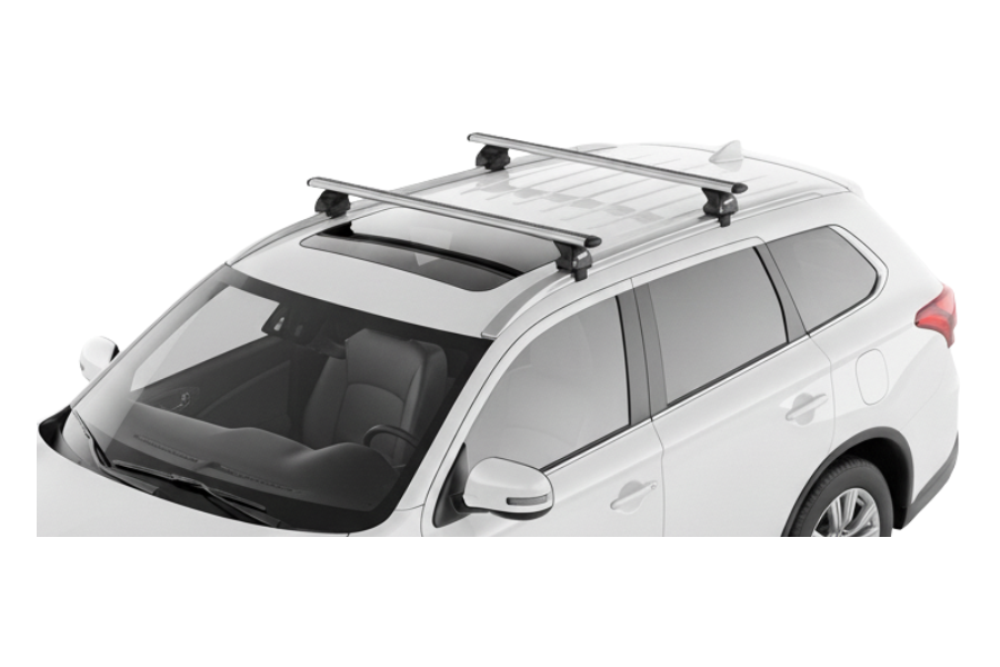 Barras THULE EVO WingBar para autos MITSUBISHI Outlander 2013 a 2021