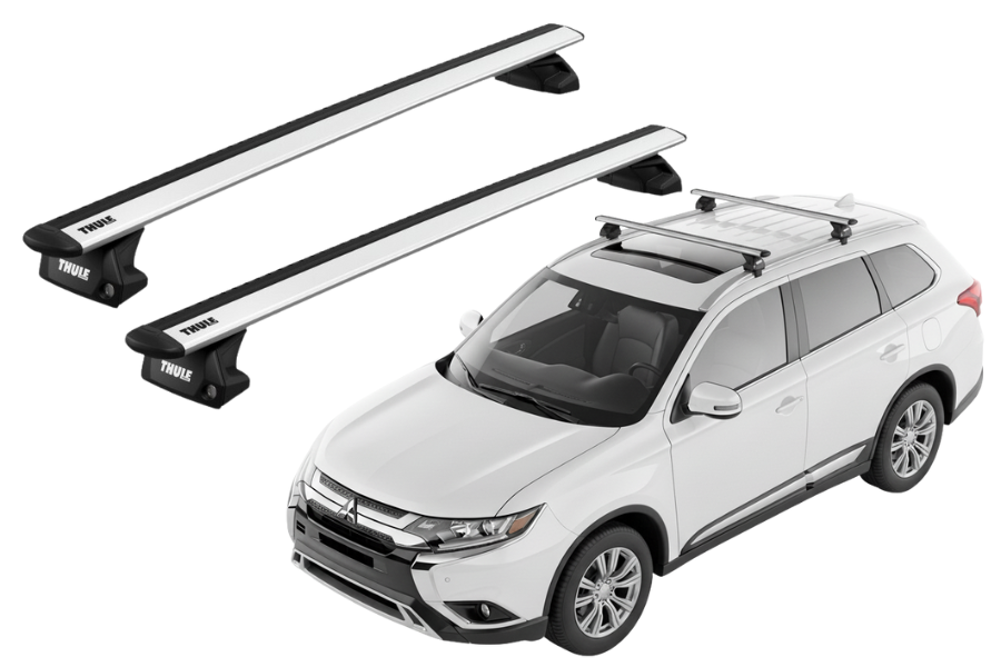 Barras THULE EVO WingBar para autos MITSUBISHI Outlander 2013 a 2021