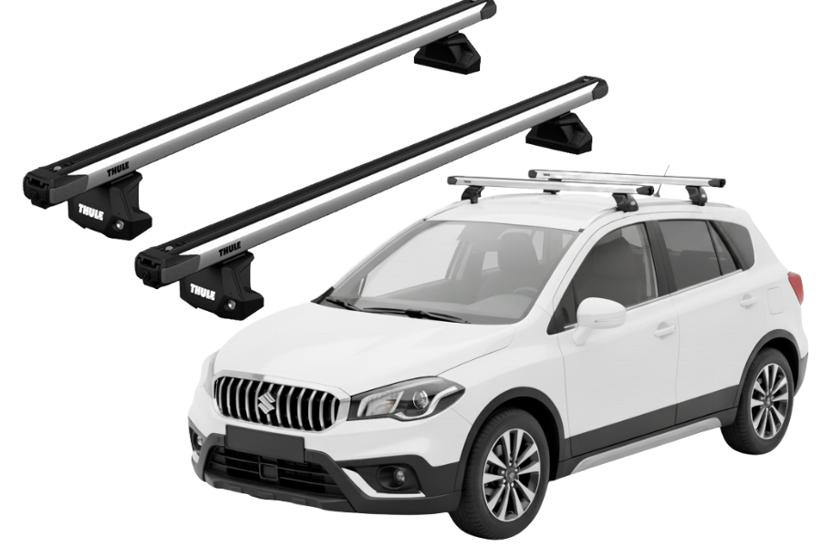 Barras Thule SUZUKI SX4 S-Cross 14-21 RA / SlideBar EVO