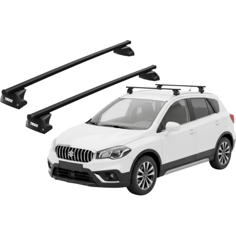 Barras THULE EVO SquareBar para autos SUZUKI SX4 S-Cross desde 2014