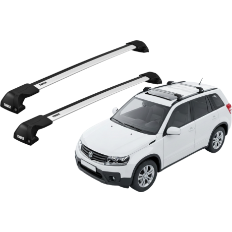 Barras THULE SquareBar para autos SUZUKI Grand Vitara 2005 a 2019