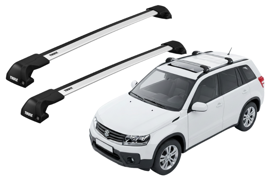 Barras THULE SquareBar para autos SUZUKI Grand Vitara 2005 a 2019