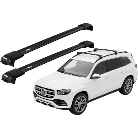 Barras THULE EDGE Flush para autos Mercedes Benz GLS (X167) desde 2020 negro